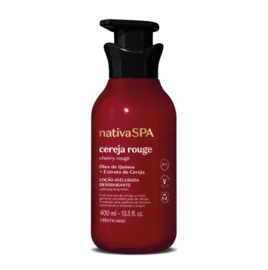 Loção Corporal Aveludada Nativa Spa Cereja Rouge