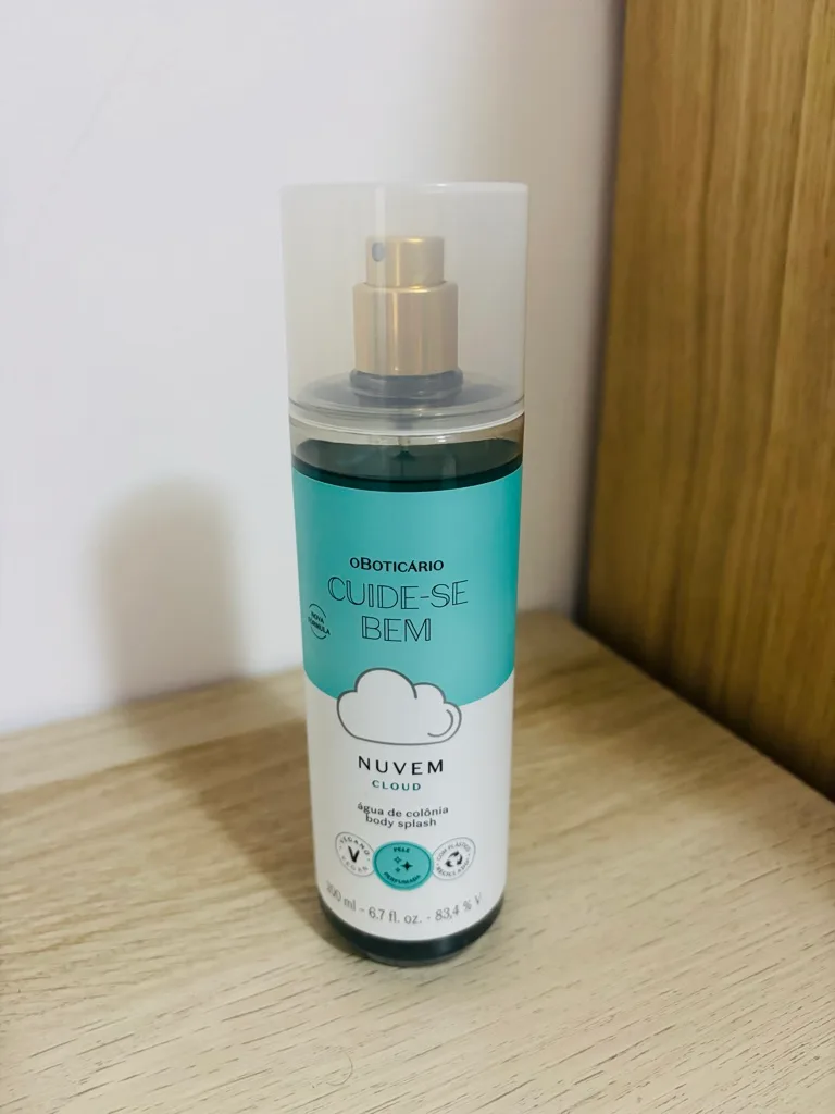 Body splash cuide se bem nuvem cloud