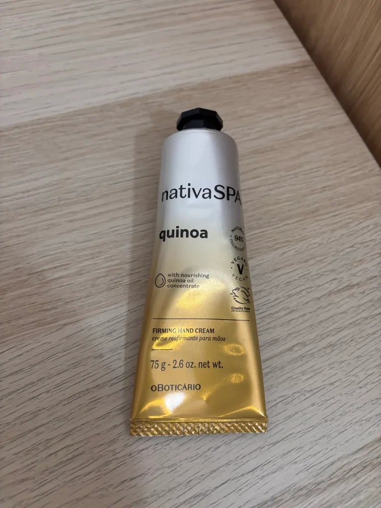 Creme de mãos nativa spa antissinais quinoa