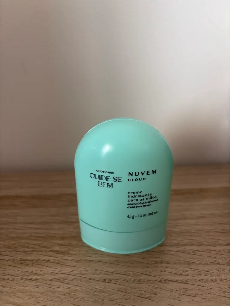 Creme de Mãos nuvem Cloud