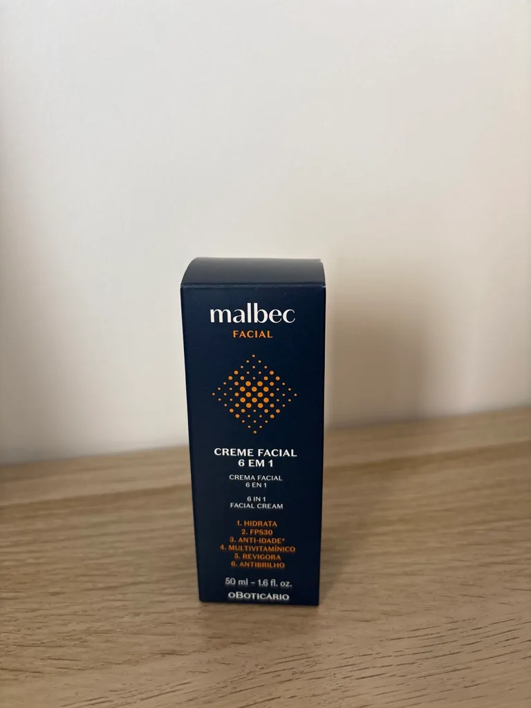 Creme Facial 6 em 1 homem