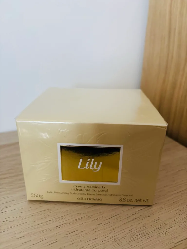 Creme hidratante Lilly