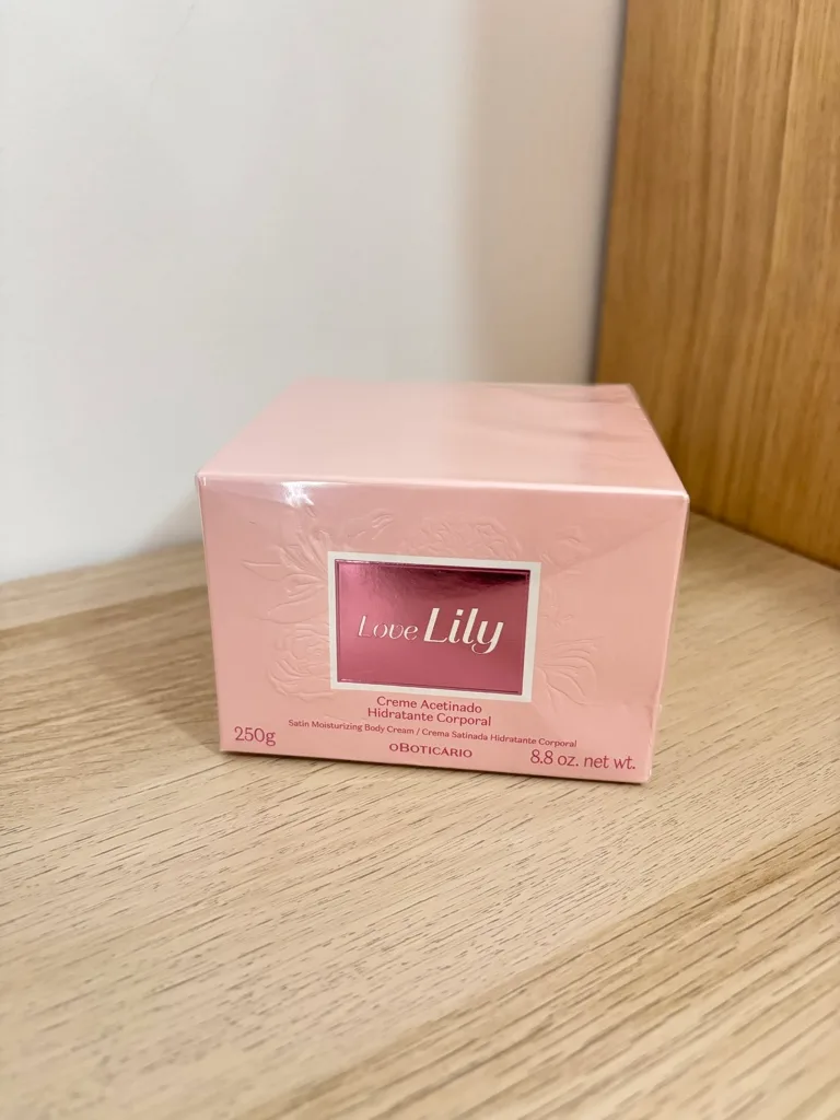 Creme hidratante love Lilly