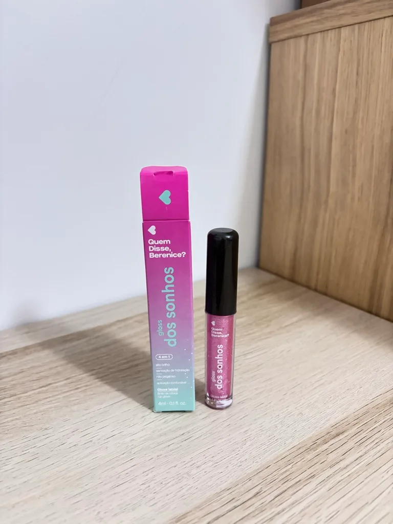 Gloss dos sonhos rosadex Quem disse Berenice?