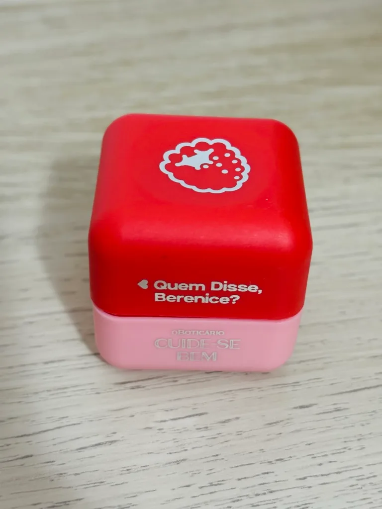 Hidratante labial cuide se bem framboesa