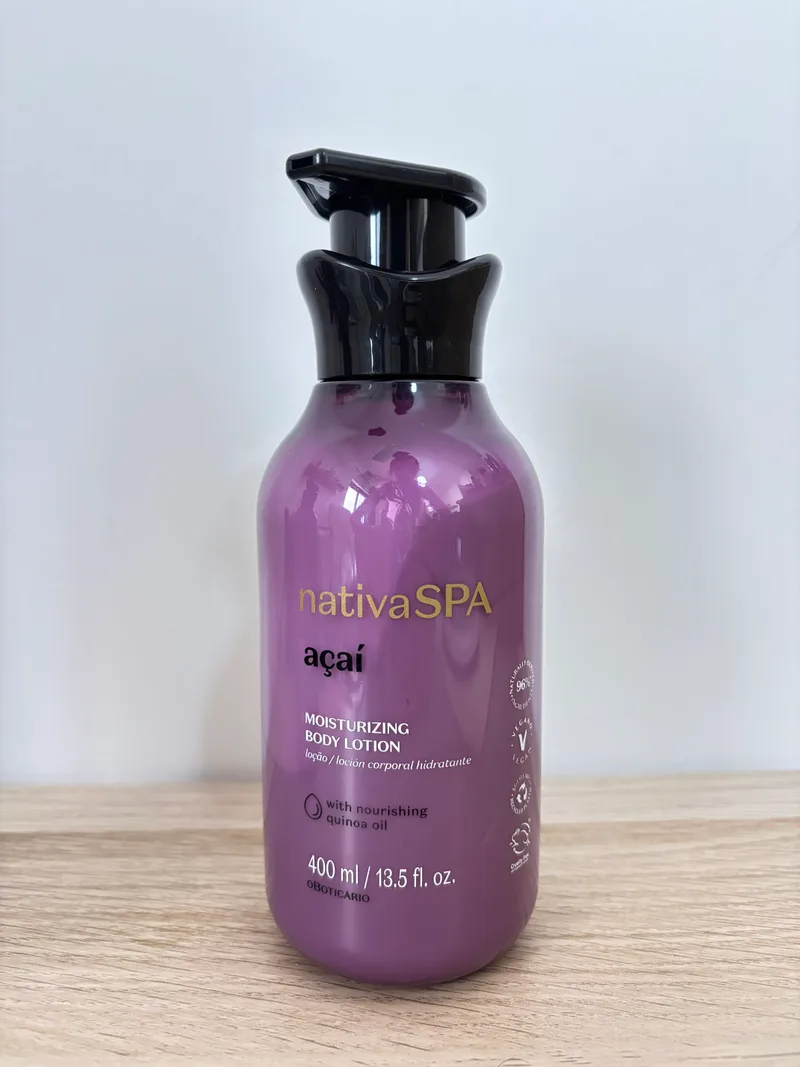 Hidratante Nativa SPA Açaí