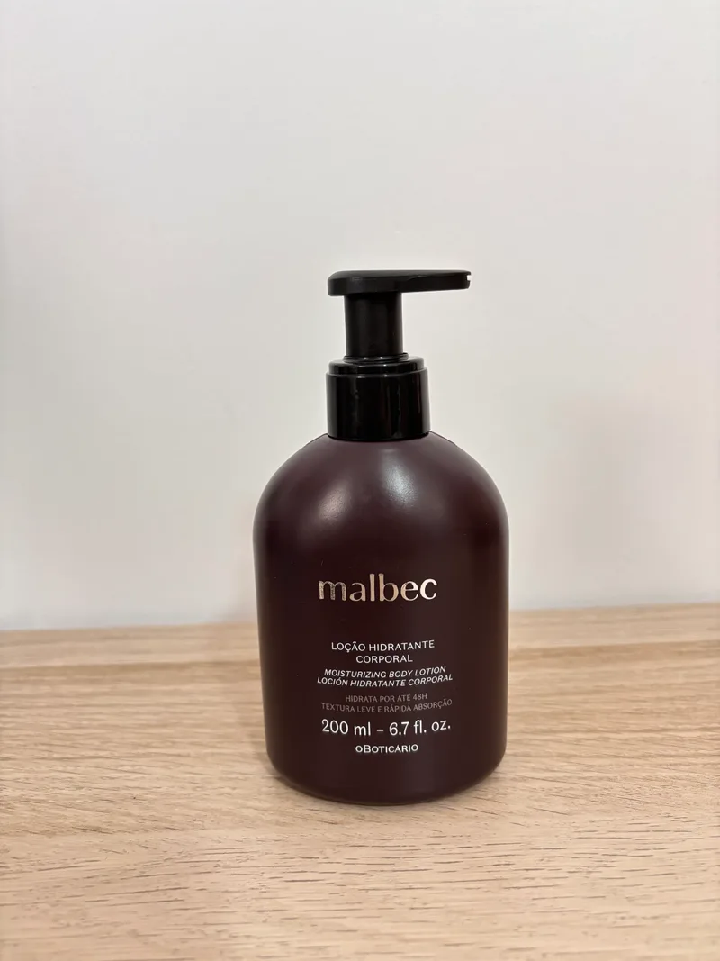 Loção Hidratante Corporal Malbec 200ml