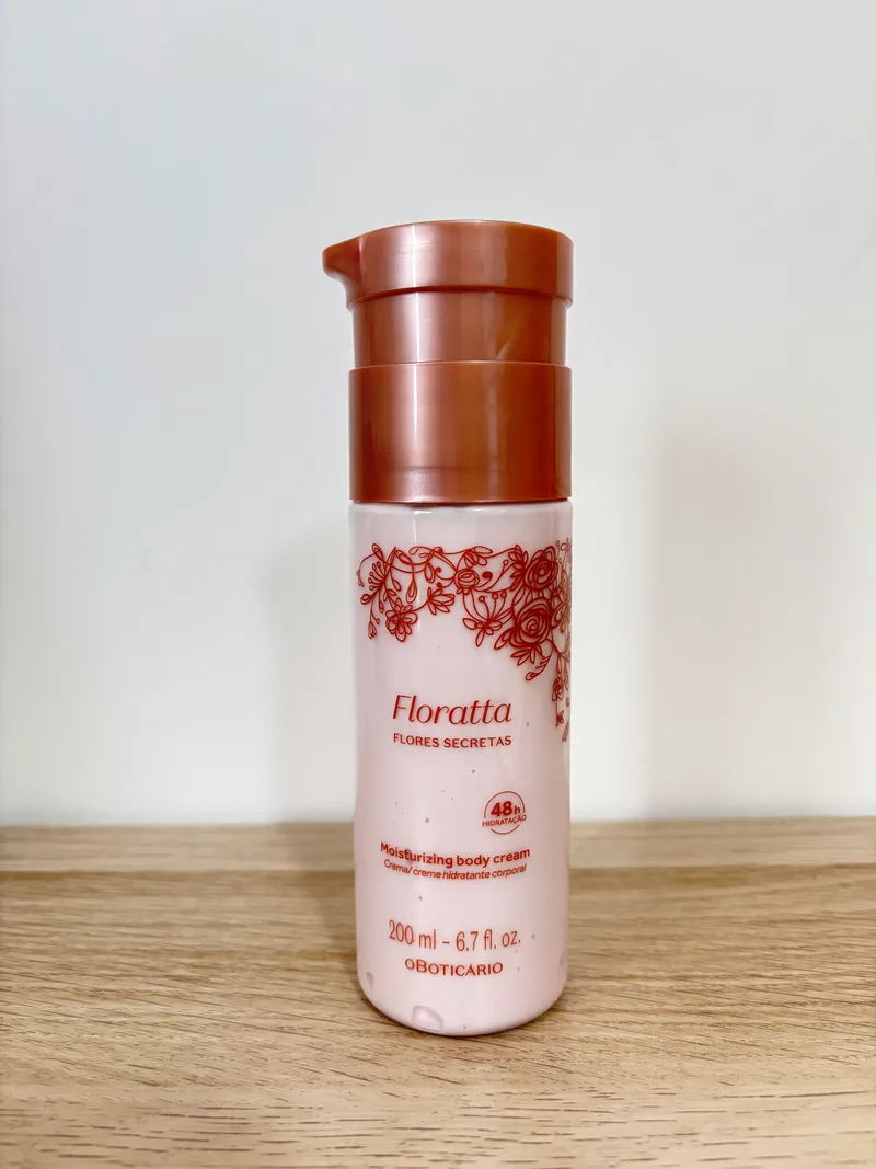 475807 6.7 oz Women  Secret Flowers Moisturizing Body Cream