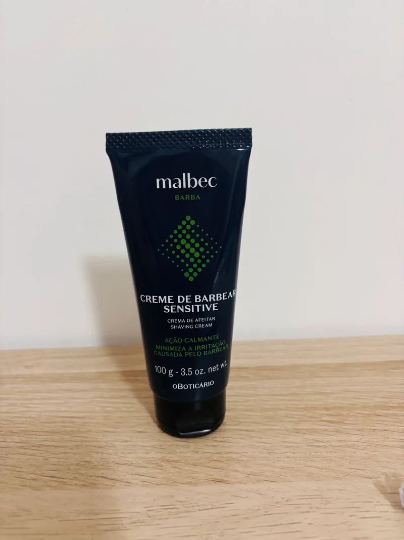 Creme de Barbear Malbec Club Sensitive