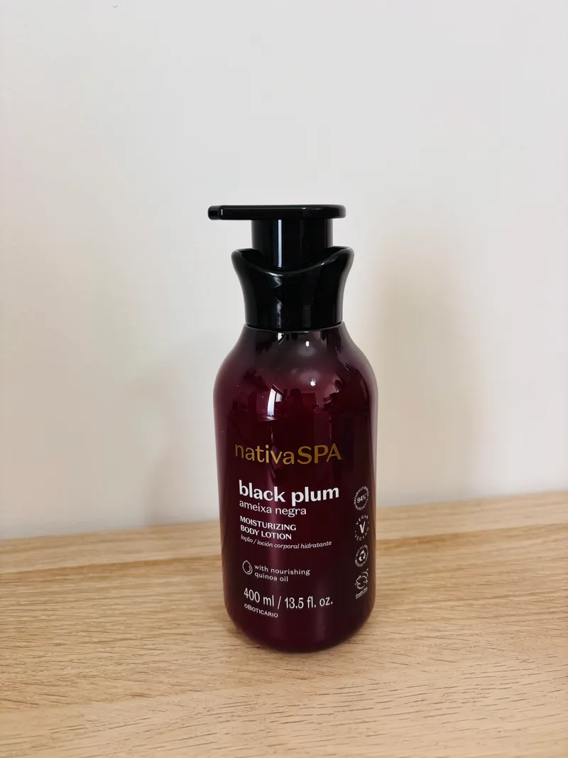 Loção hidratante Nativa Spa Ameixa Negra