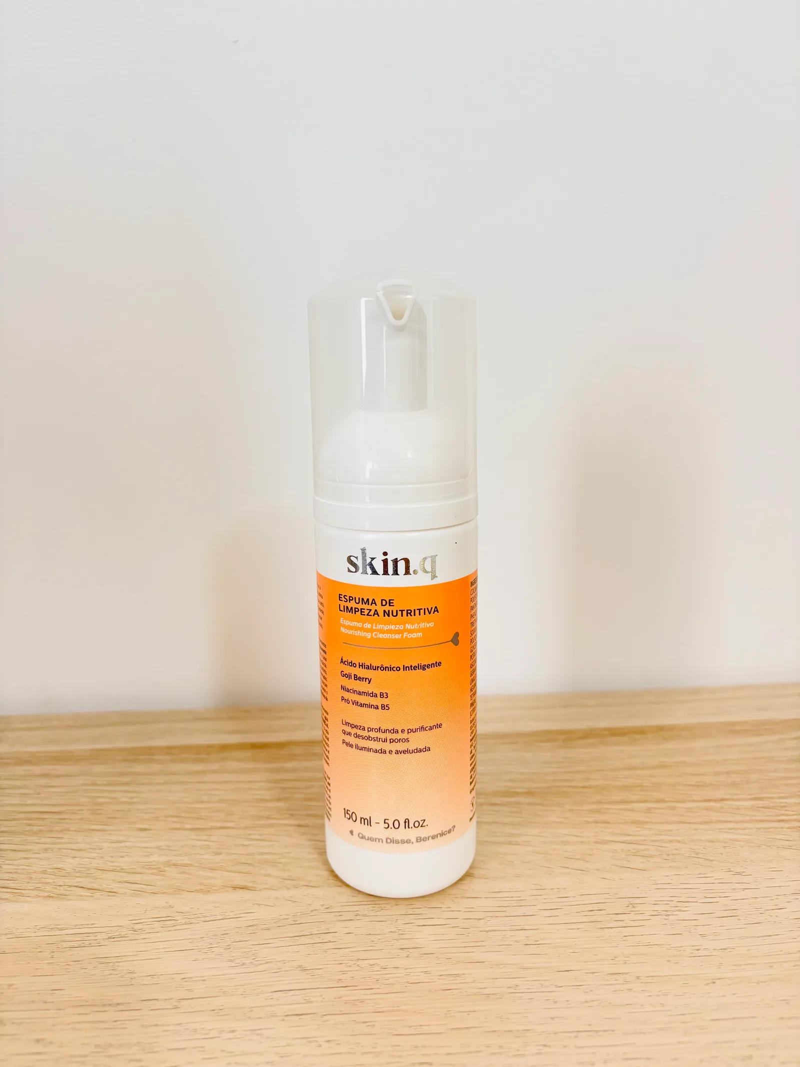 Espuma de Limpeza Nutritiva Skin.q