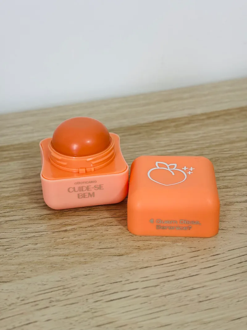 Hidratante Labial Coral Cuide-se Bem Pessegura