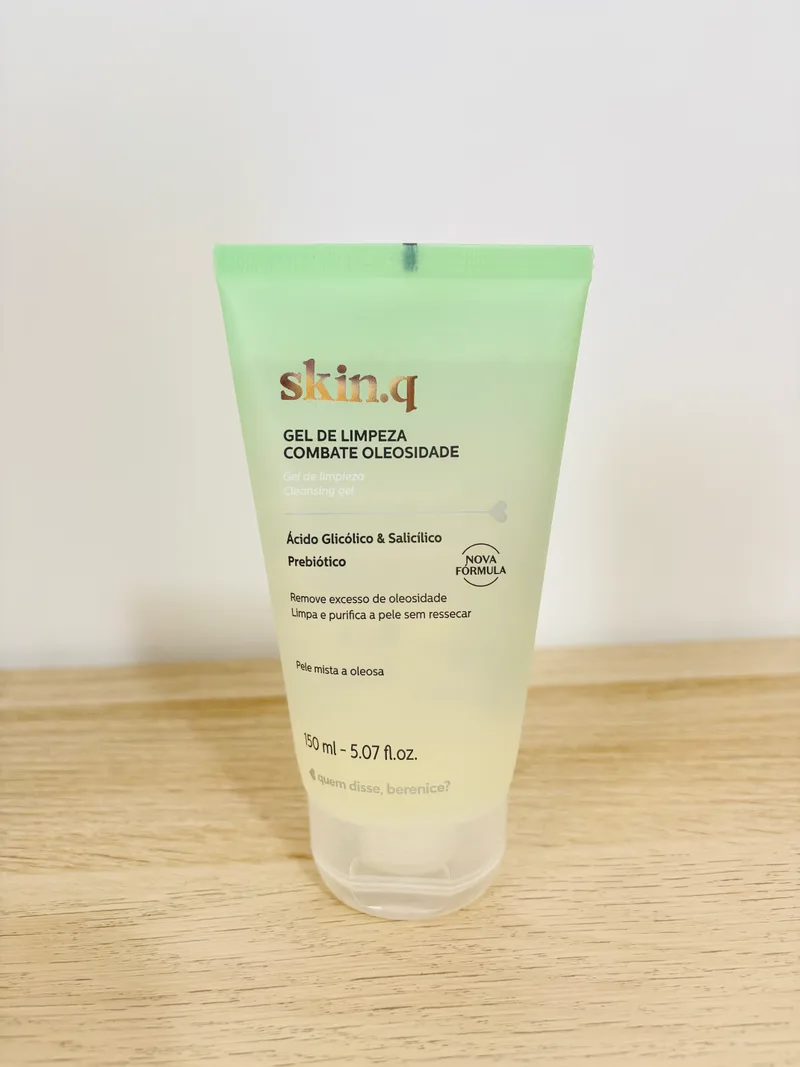 Gel de Limpeza Facial Quem Disse Berenice Skin.Q Combate Oleosidade