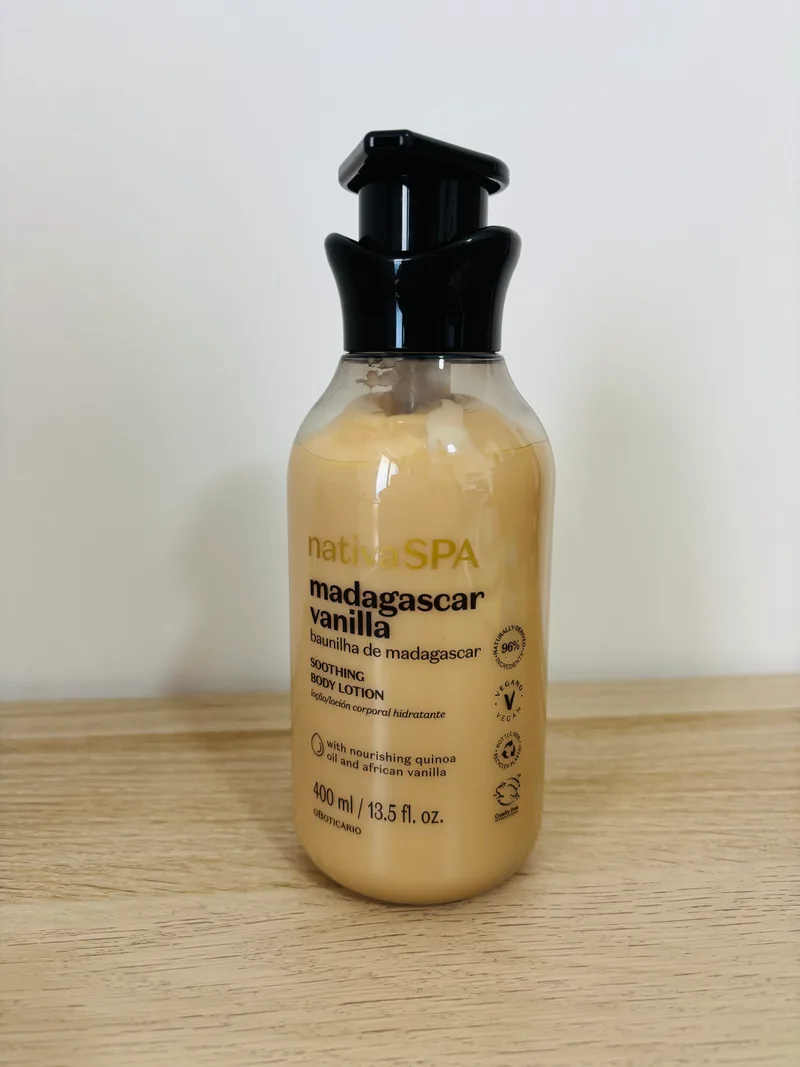 Nativa SPA Loção Hidratante Corporal Baunilha de Madagáscar