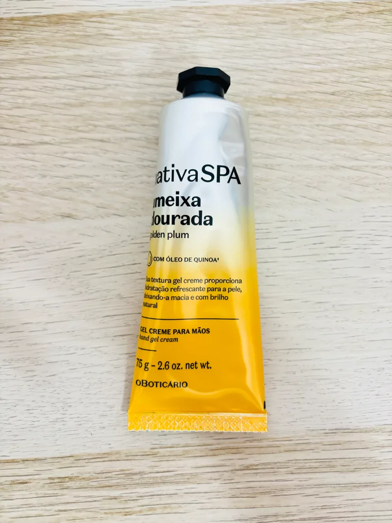 Nativa Spa Gel Creme Mãos Ameixa Dourada