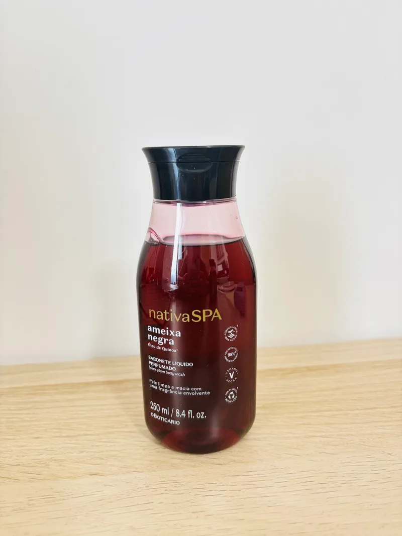 Sabonete Líquido Perfumado Nativa Spa Ameixa Negra