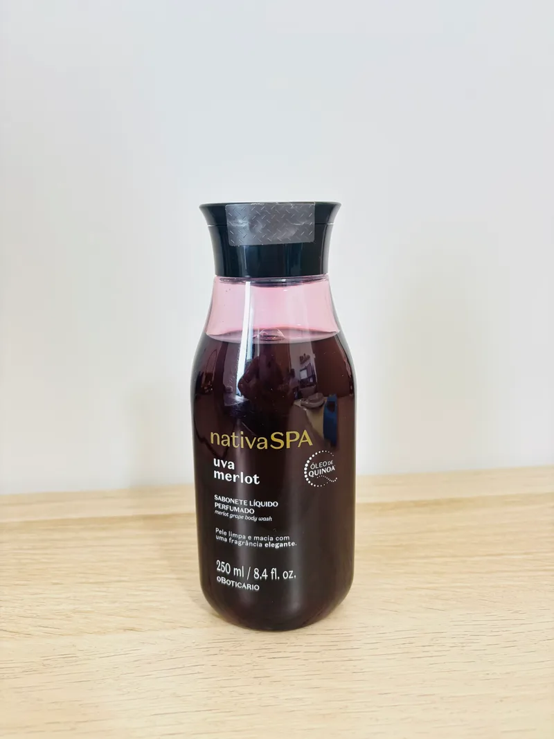 Sabonete Líquido Perfumado Nativa Spa Uva Merlot