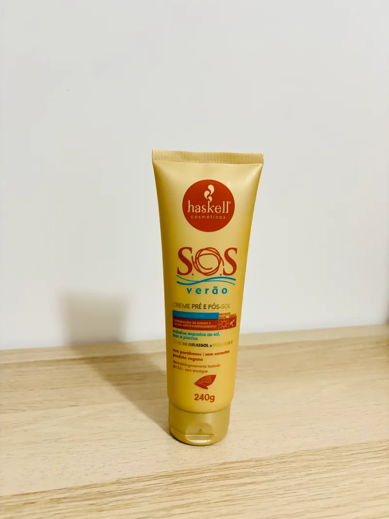 Haskell SOS Verão Creme Pré e Pós Sol 240g