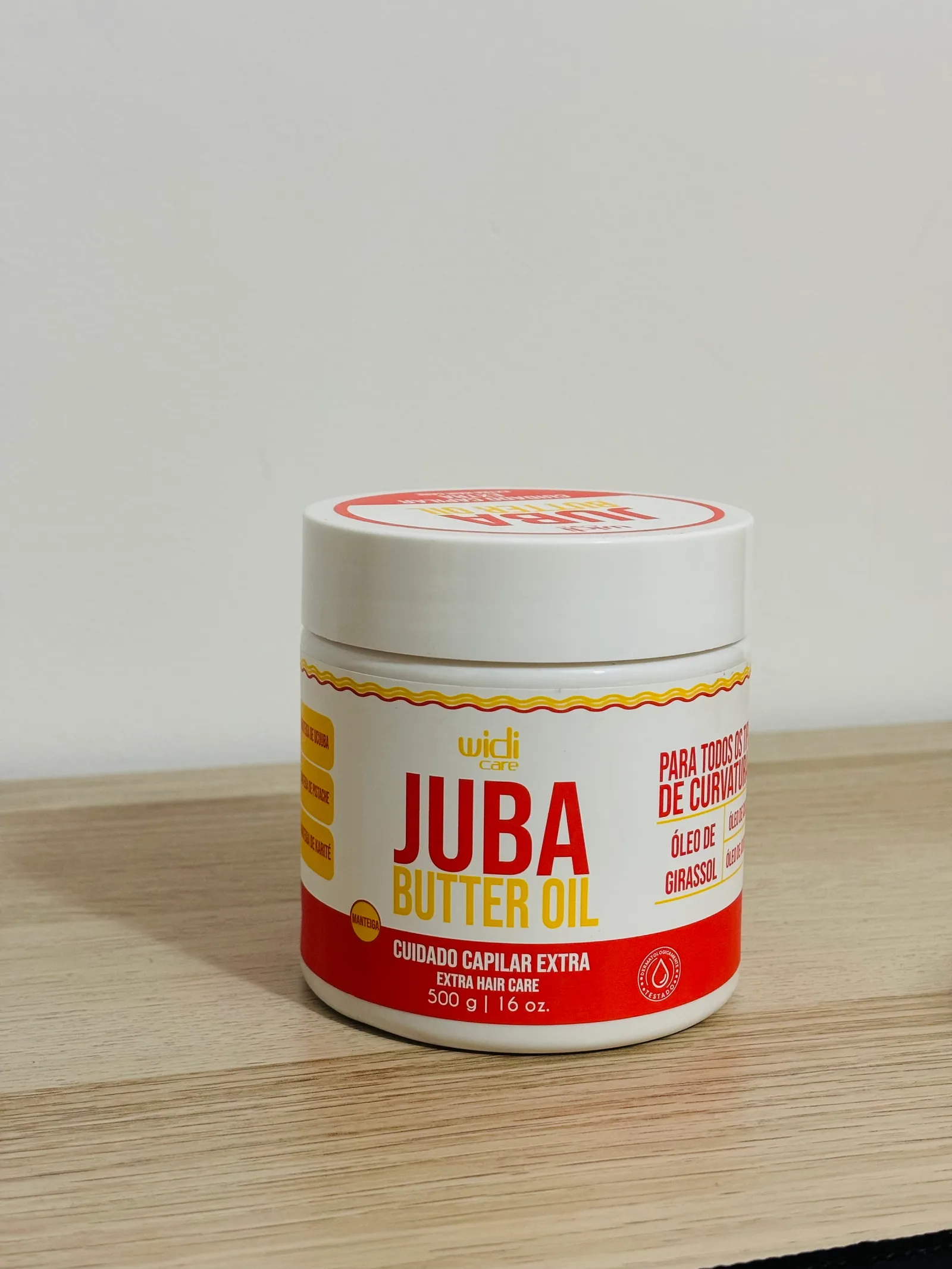 Manteiga Capilar Juba Butter Oil Nutrição Widi Care