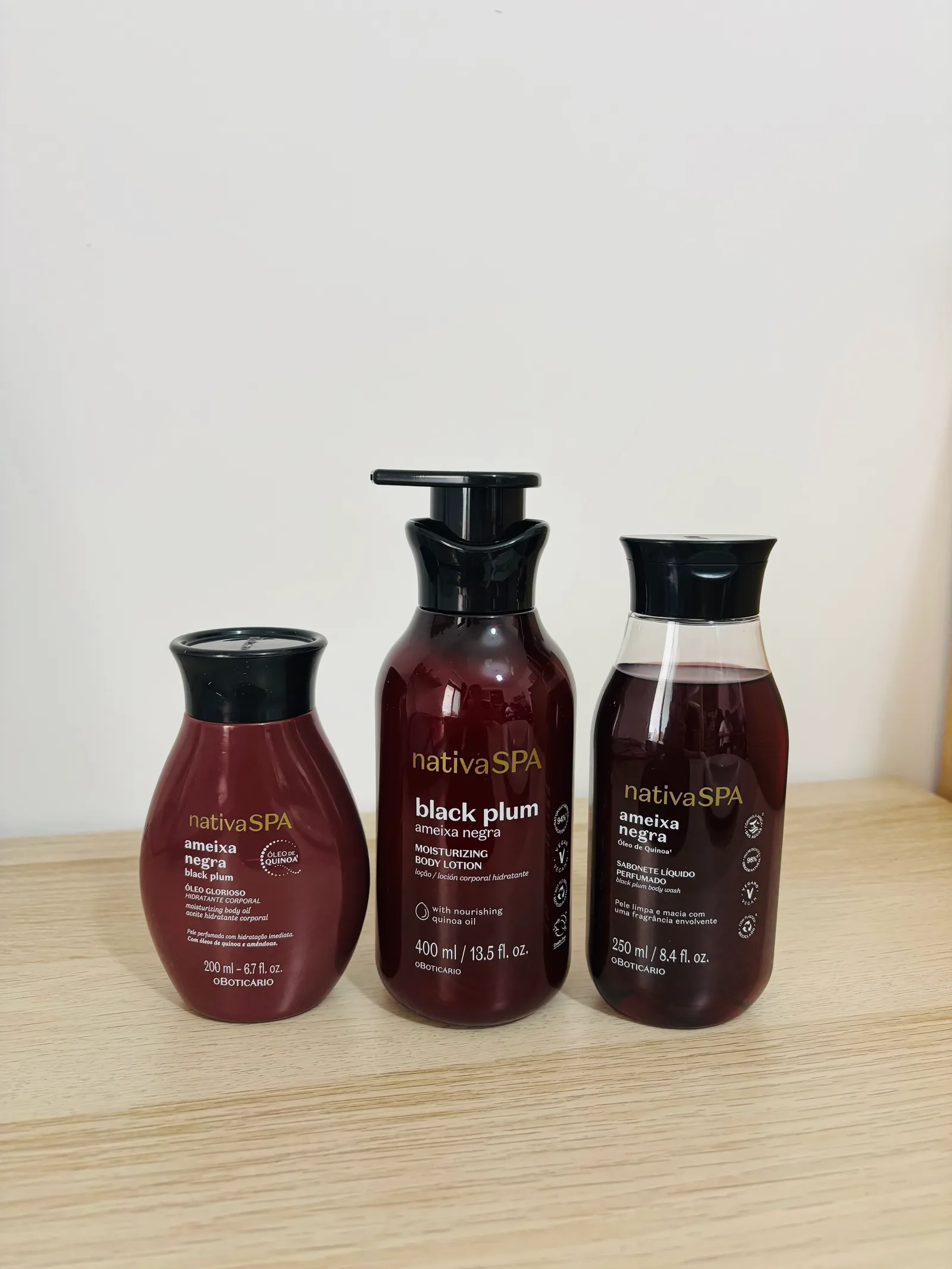 Kit Nativa Spa Ameixa negra