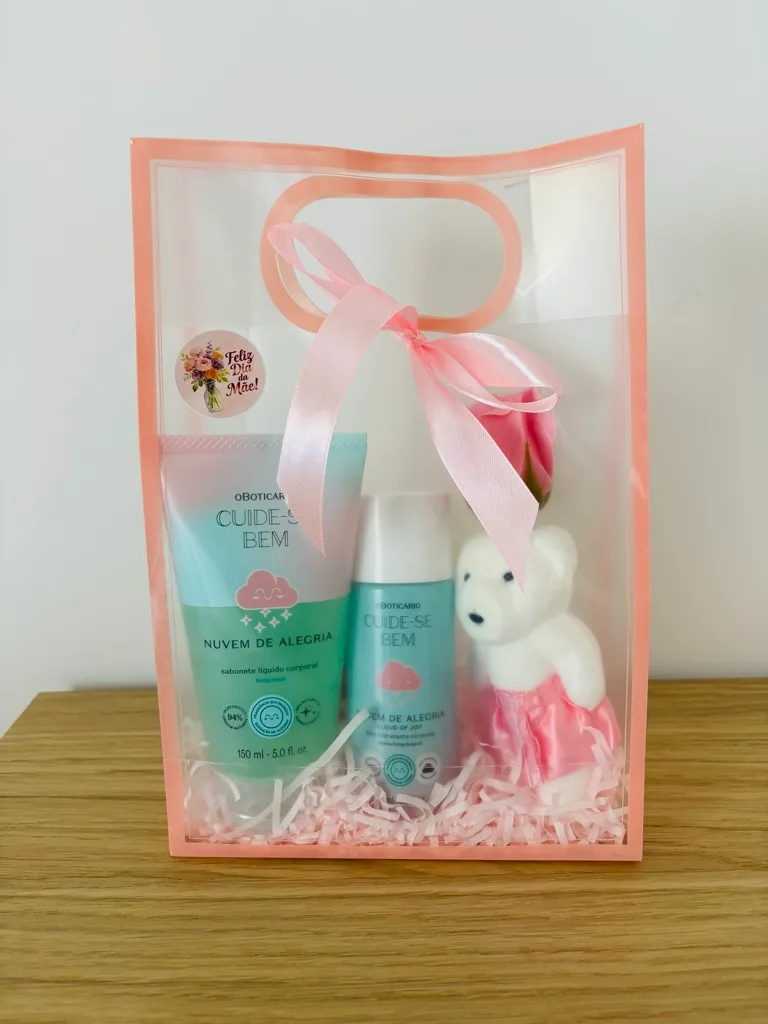 Kit cuide se bem, Sabonete corporal+ óleo corporal