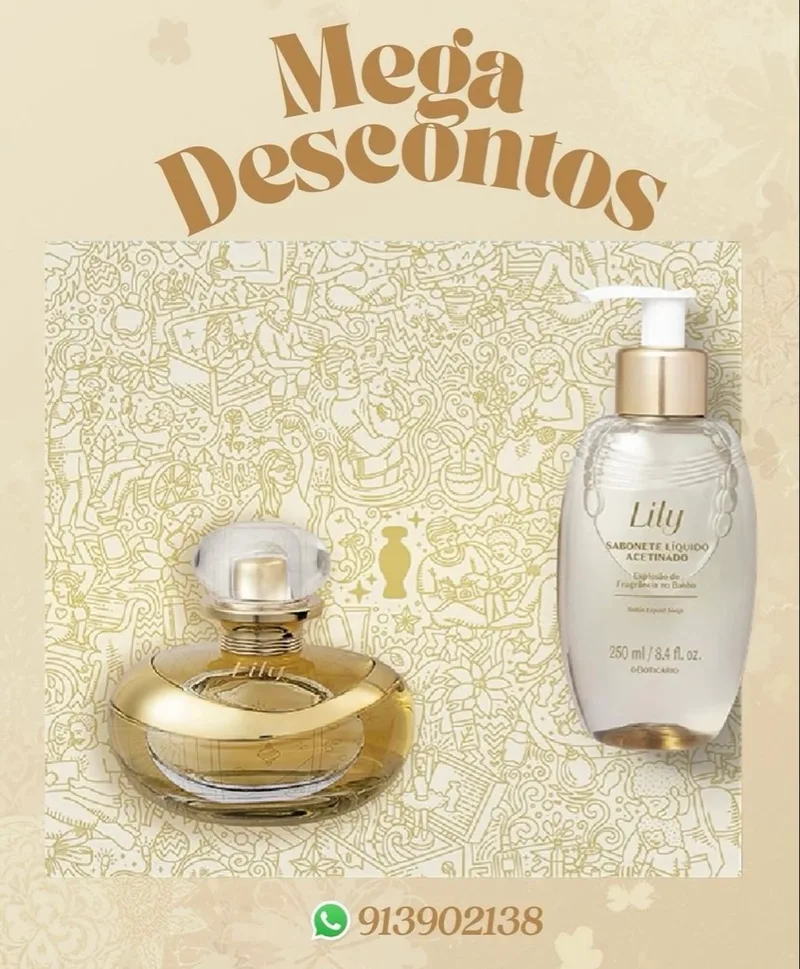 Kit Lilly perfume+sabonete líquido