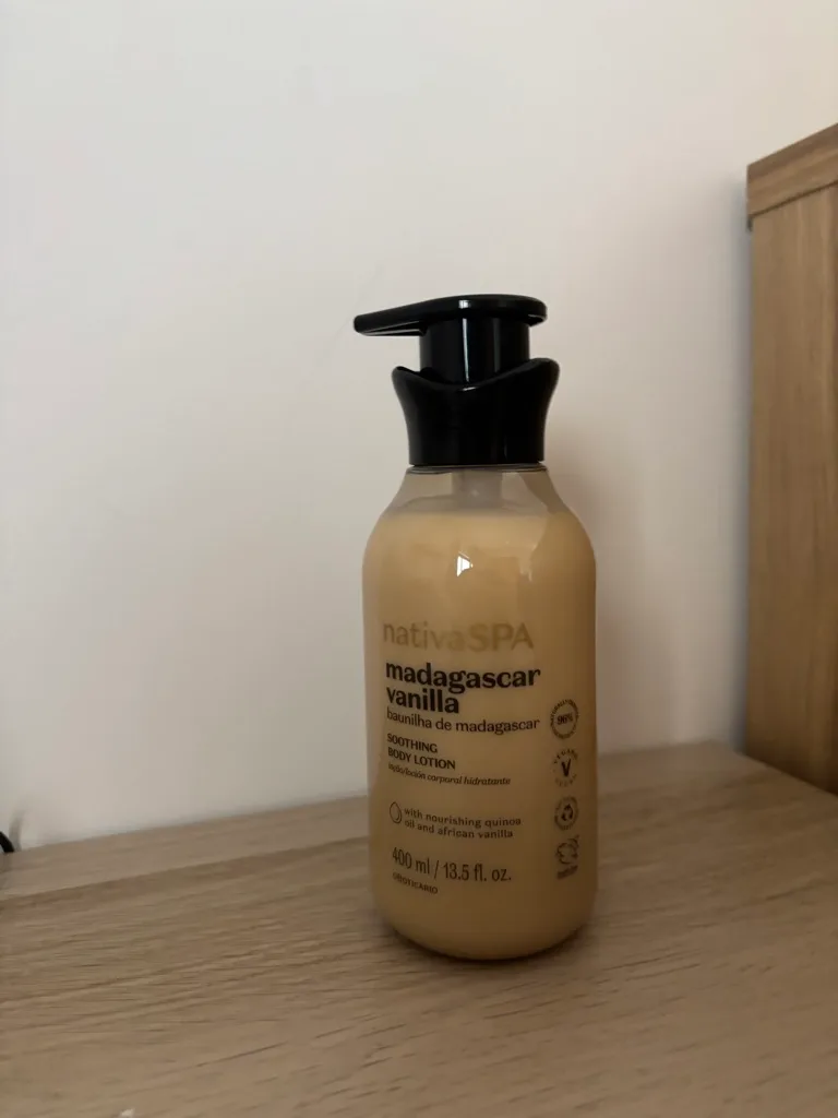Loção hidrante nativa spa baunilha de madagascar