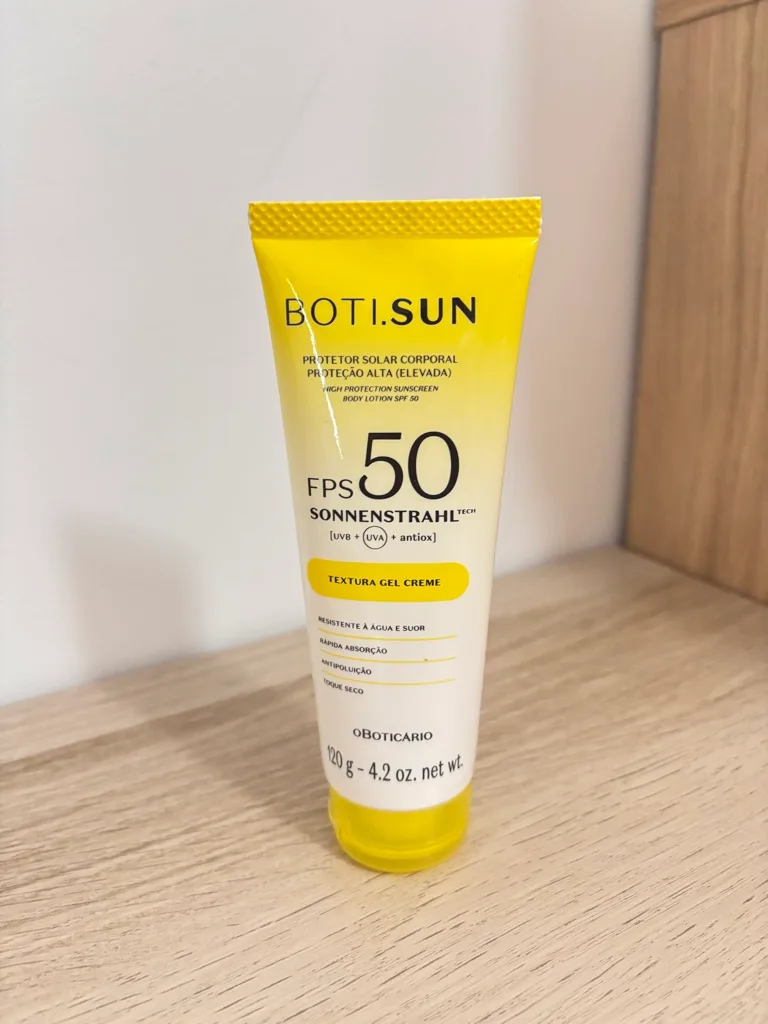 Protetor solar fps 50