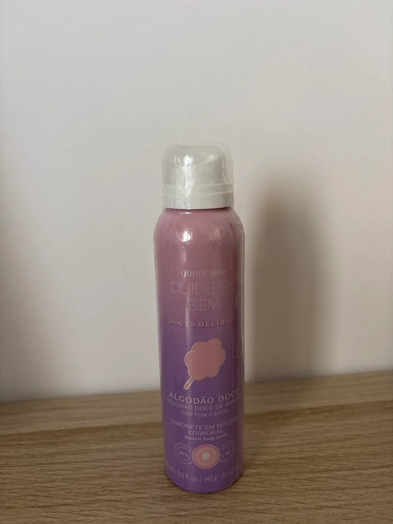 Sabonete em Mousse o boticário